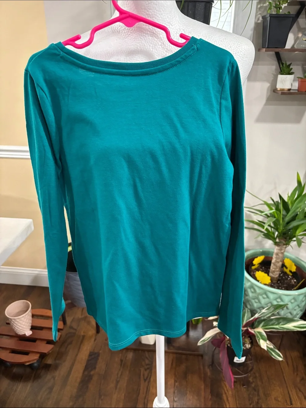 PAW Patrol Girls Teal 'Be Kind, Be True, Be You' Long Sleeve Tee size 7